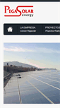 Mobile Screenshot of pegasolarenergy.com